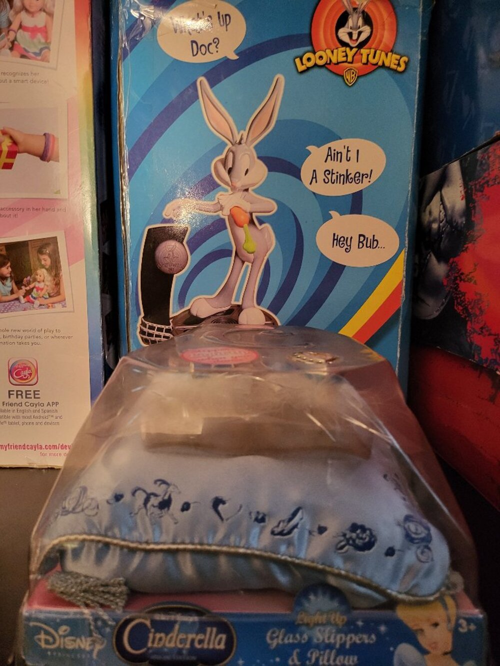 Vintage Cinderella light up Slippers